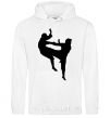 Men`s hoodie Wrestlers White фото