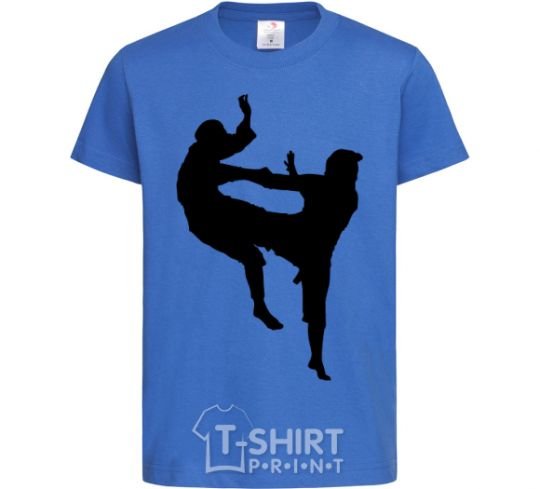 Kids T-shirt Wrestlers royal-blue фото