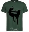 Men's T-Shirt Wrestlers bottle-green фото