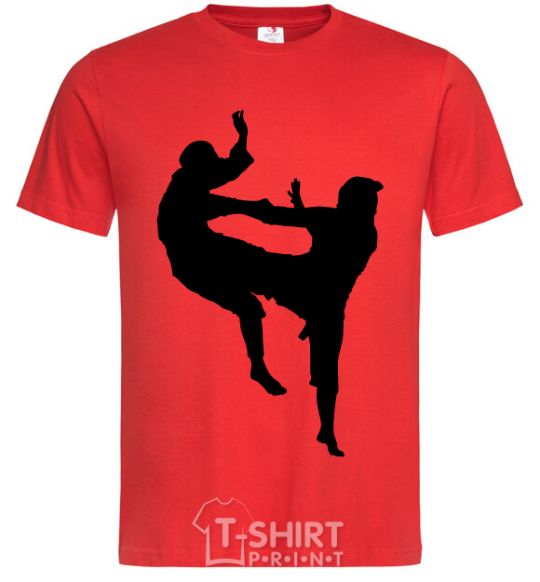 Men's T-Shirt Wrestlers red фото