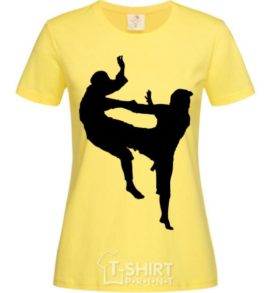 Women's T-shirt Wrestlers cornsilk фото