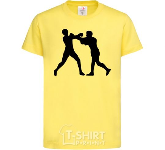 Детская футболка Боксеры Лимонный фото