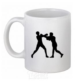 Ceramic mug Boxers White фото