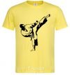 Men's T-Shirt Taekwondo fighter cornsilk фото