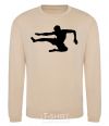 Sweatshirt A fighter in a jump sand фото