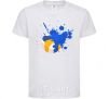 Kids T-shirt Volleyball ball White фото