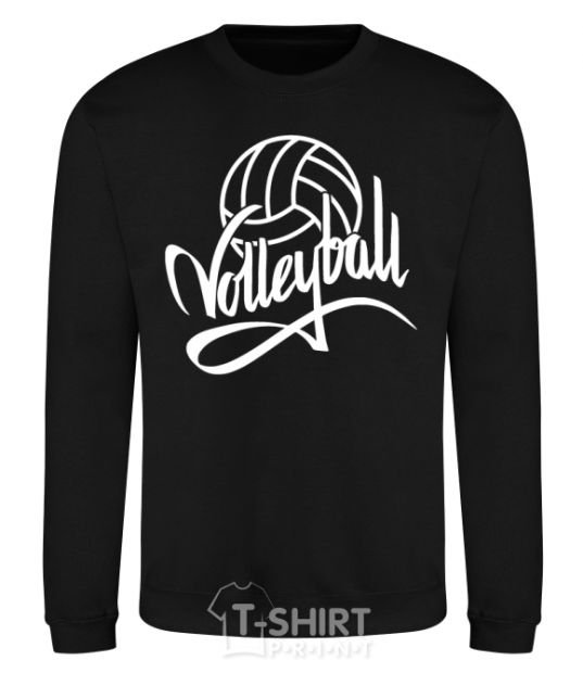 Sweatshirt Volleyball print black фото