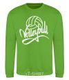 Sweatshirt Volleyball print orchid-green фото