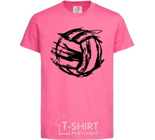 Kids T-shirt Ball strokes heliconia фото