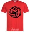 Men's T-Shirt Ball strokes red фото