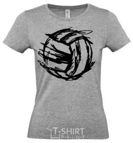 Women's T-shirt Beach volley girl White фото