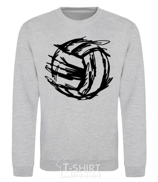Sweatshirt Ball strokes sport-grey фото