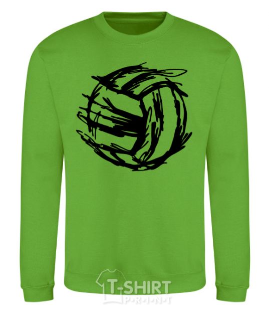 Sweatshirt Ball strokes orchid-green фото