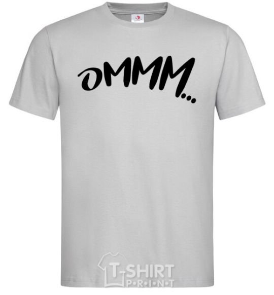 Men's T-Shirt Ommm grey фото