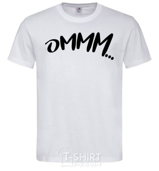 Мужская футболка Ommm Белый фото