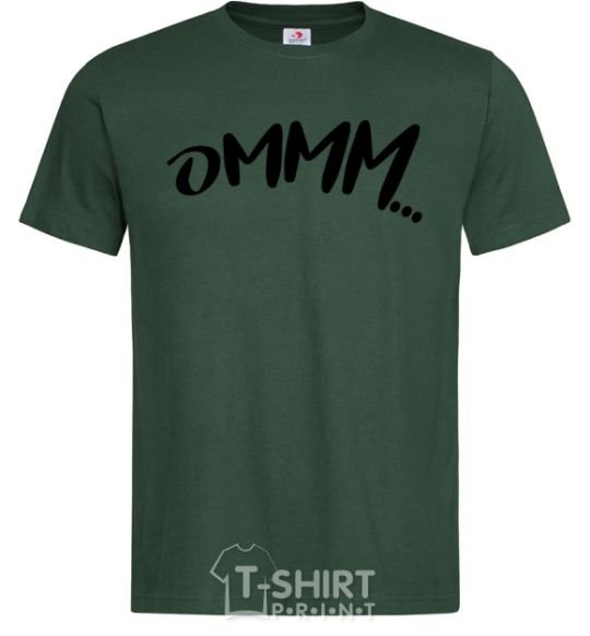 Мужская футболка Ommm Темно-зеленый фото