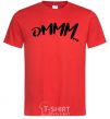Мужская футболка Ommm Красный фото