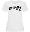 Женская футболка Ommm Белый фото