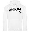 Men`s hoodie Ommm White фото