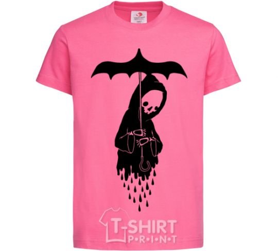 Kids T-shirt Raining death heliconia фото