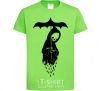 Kids T-shirt Raining death orchid-green фото