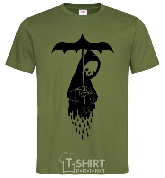 Men's T-Shirt Raining death millennial-khaki фото