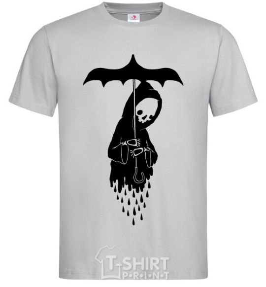 Men's T-Shirt Raining death grey фото