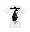 Men's T-Shirt Raining death White фото