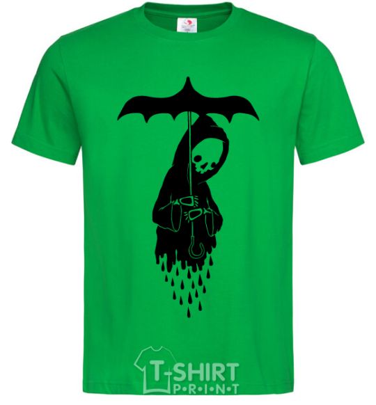 Men's T-Shirt Raining death kelly-green фото