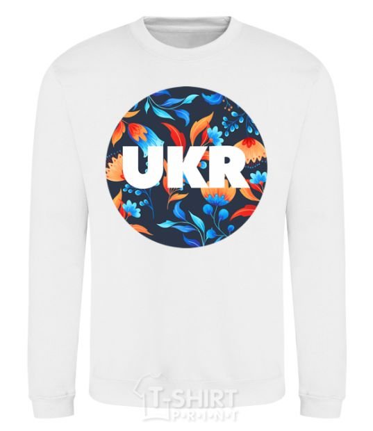 Sweatshirt UKR круг White фото