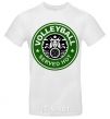 Men's T-Shirt Volleyball served hot White фото