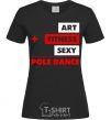 Женская футболка Art fitness sexy Черный фото