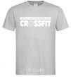 Men's T-Shirt Life is better when you crossfit grey фото