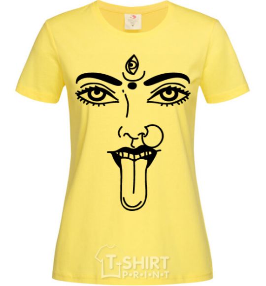 Женская футболка Yoga fun Лимонный фото