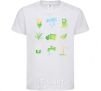 Kids T-shirt Ecology symbols White фото