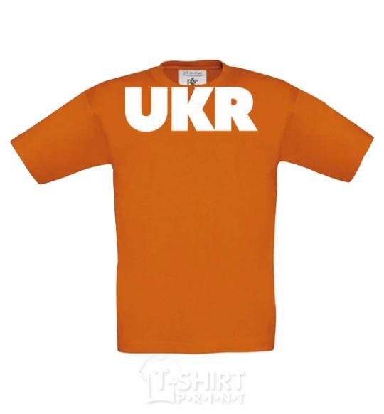 Kids T-shirt UKR cornsilk фото