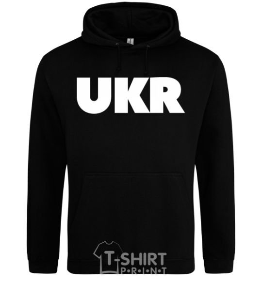 Men`s hoodie UKR black фото