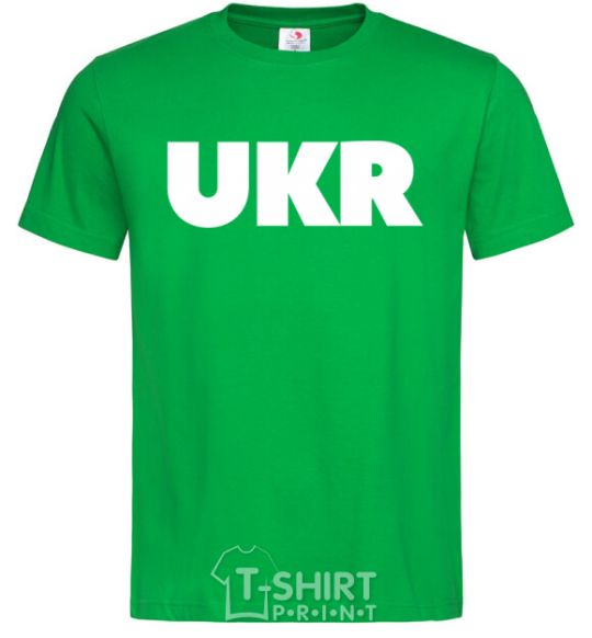 Men's T-Shirt UKR kelly-green фото