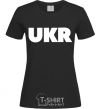 Women's T-shirt UKR black фото