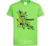 Kids T-shirt Ukrainian beauty orchid-green фото