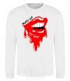 Sweatshirt Make up no war White фото