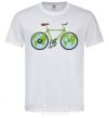 Мужская футболка Bike planet Белый фото