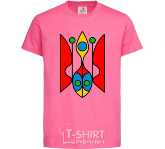 Kids T-shirt Trident modernized heliconia фото