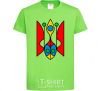 Kids T-shirt Trident modernized orchid-green фото