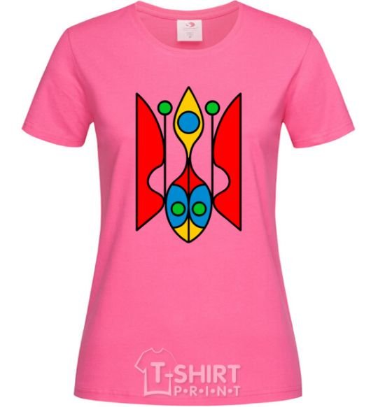 Women's T-shirt Trident modernized heliconia фото