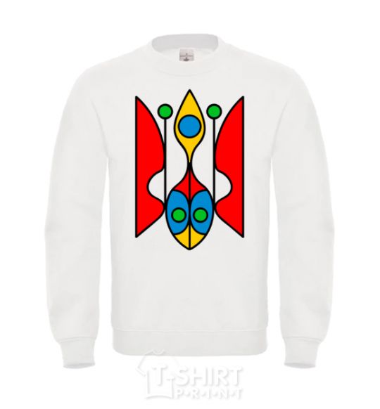 Sweatshirt Trident modernized White фото