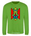 Sweatshirt Trident modernized orchid-green фото