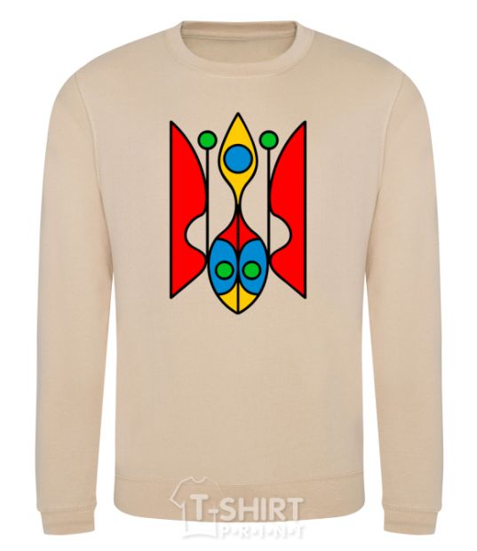 Sweatshirt Trident modernized sand фото