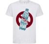 Kids T-shirt Stop plastic pollution White фото
