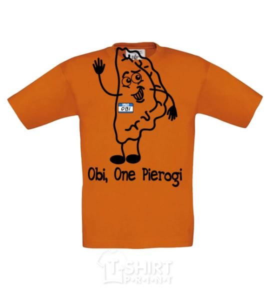 Kids T-shirt Obi one pierogi cornsilk фото